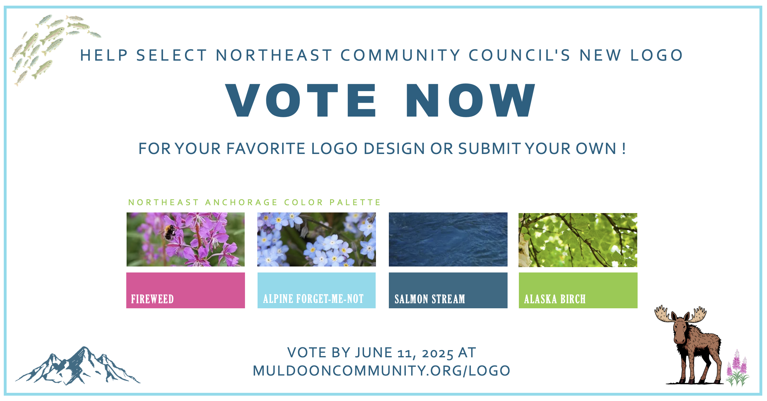 HELP SELECT NORTHEAST COMMUNITY COUNCIL'S NEW LOGO. VOTE FOR YOUR FAVORITE LOGO DESIGN OR SUBMIT YOUR OWN !