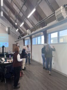 Attendees during Designing for Engagement workshop