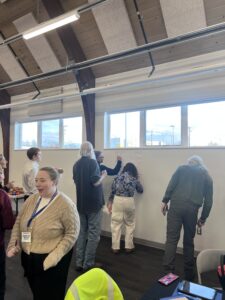 Attendees during Designing for Engagement workshop