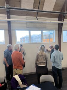 Attendees during Designing for Engagement workshop